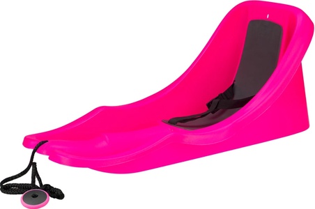 Rogutės plast. RESTART Baby rider 0254 75x40cm Pink/Black